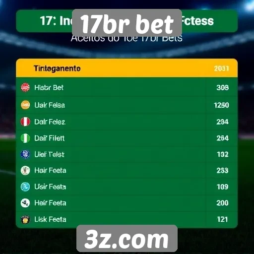 Métodos de pagamento aceitos no 17br bet