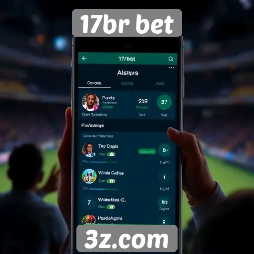 Experiência do usuário no 17br bet